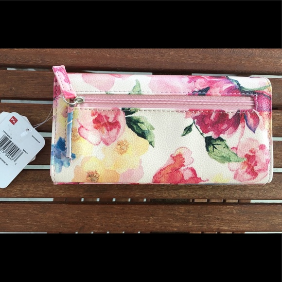Convenient Multi Section Floral Design Mundiwallet - Picture 6 of 6
